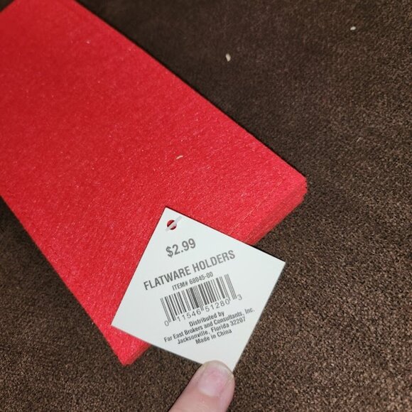 Christmas Felt Embroidered Table Linens NWT - Picture 6 of 10